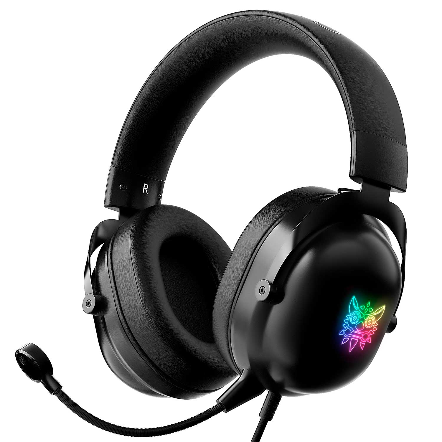 

Игровые наушники накладные ONIKUMA Gaming with LED X11 black