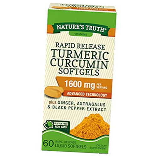 

Витамины Nature's Truth Rapid Release Turmeric Curcumin 60гелкапс (71509013)