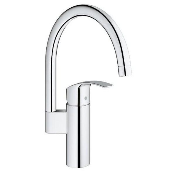 

Кран для кухни одновентильный GROHE хром EUROSMART латунь 33202002