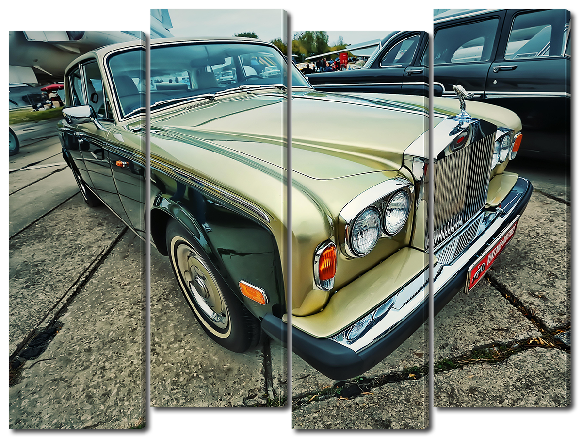 

Модульная картина Interno Холст Rolls-Royce 94х69см