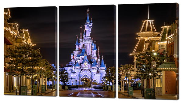 

Модульная картина Interno Эко кожа Дворец 164x93см (А963XXL)