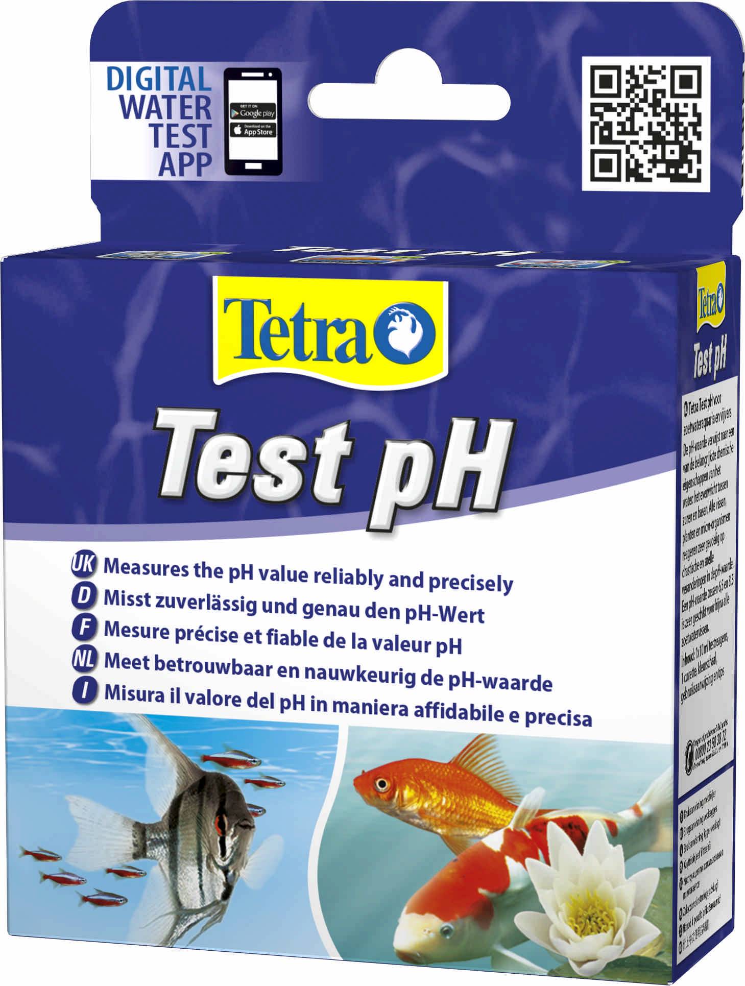 

Тест аквариума на кислотность pH Test Tetra 100 мл на 200 л Tetra BGL-TET-407