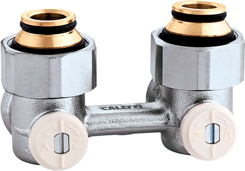 

Кран радиаторный CALEFFI 3/4" x 3/4" угловой (301150)