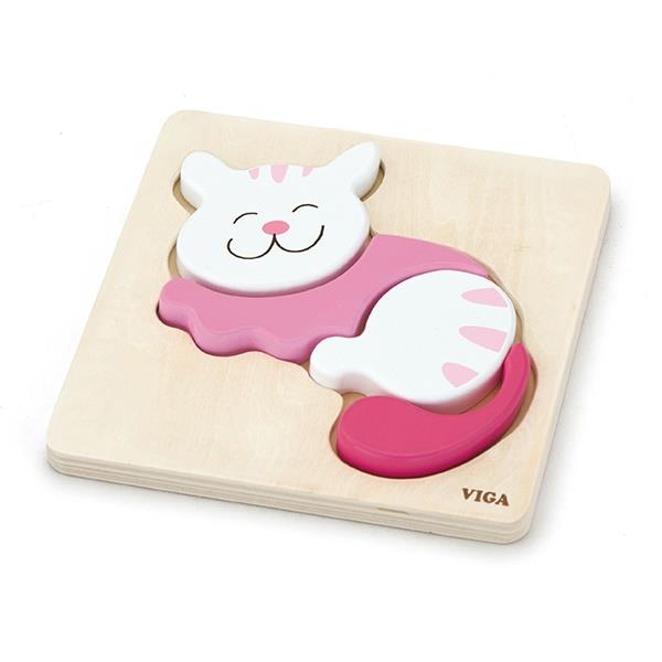 

Пазл Viga Toys "Кошка" (59930)