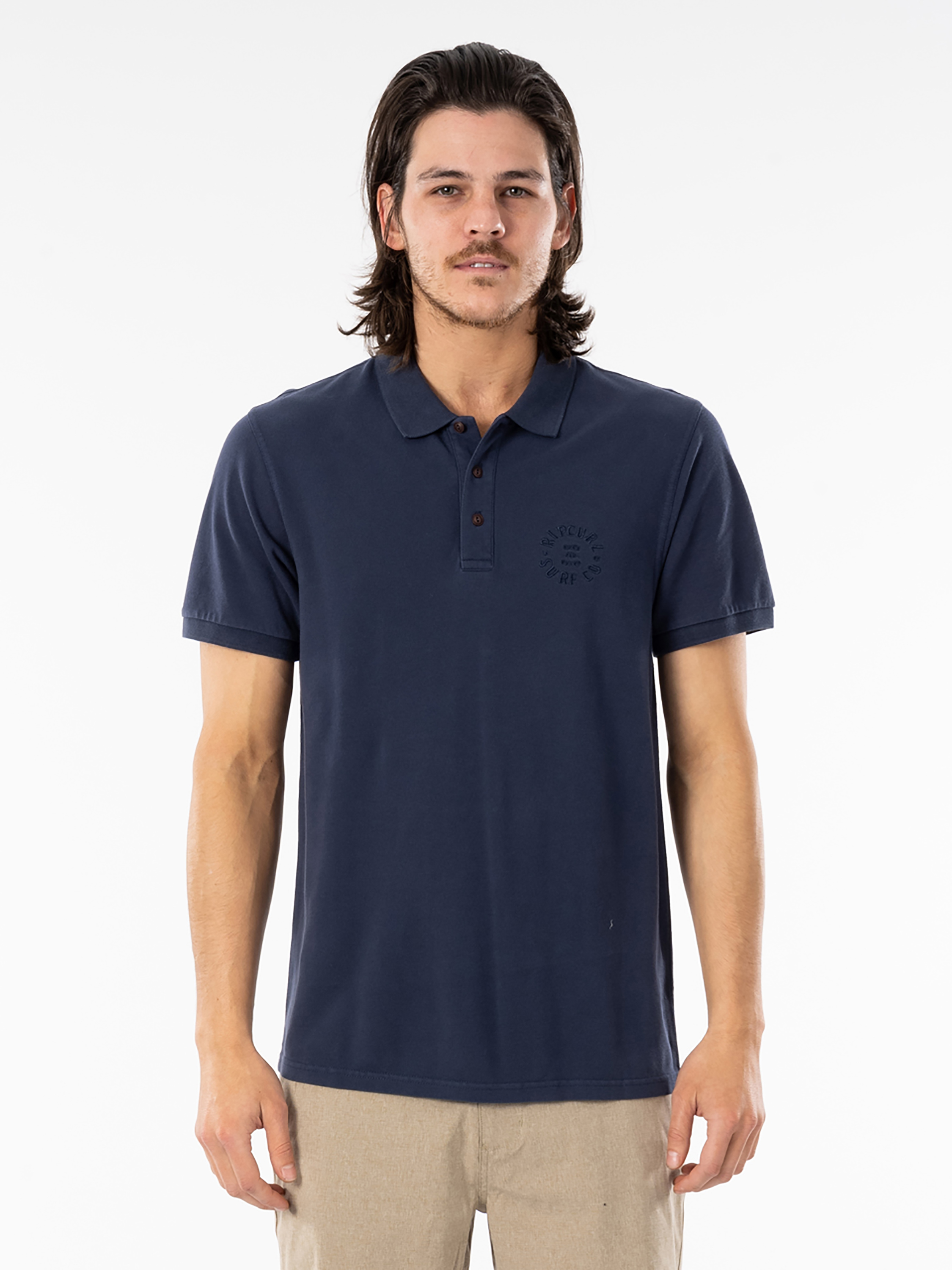 

Поло Rip Curl Faded Polo CPLAK9-49 S Темно-синее