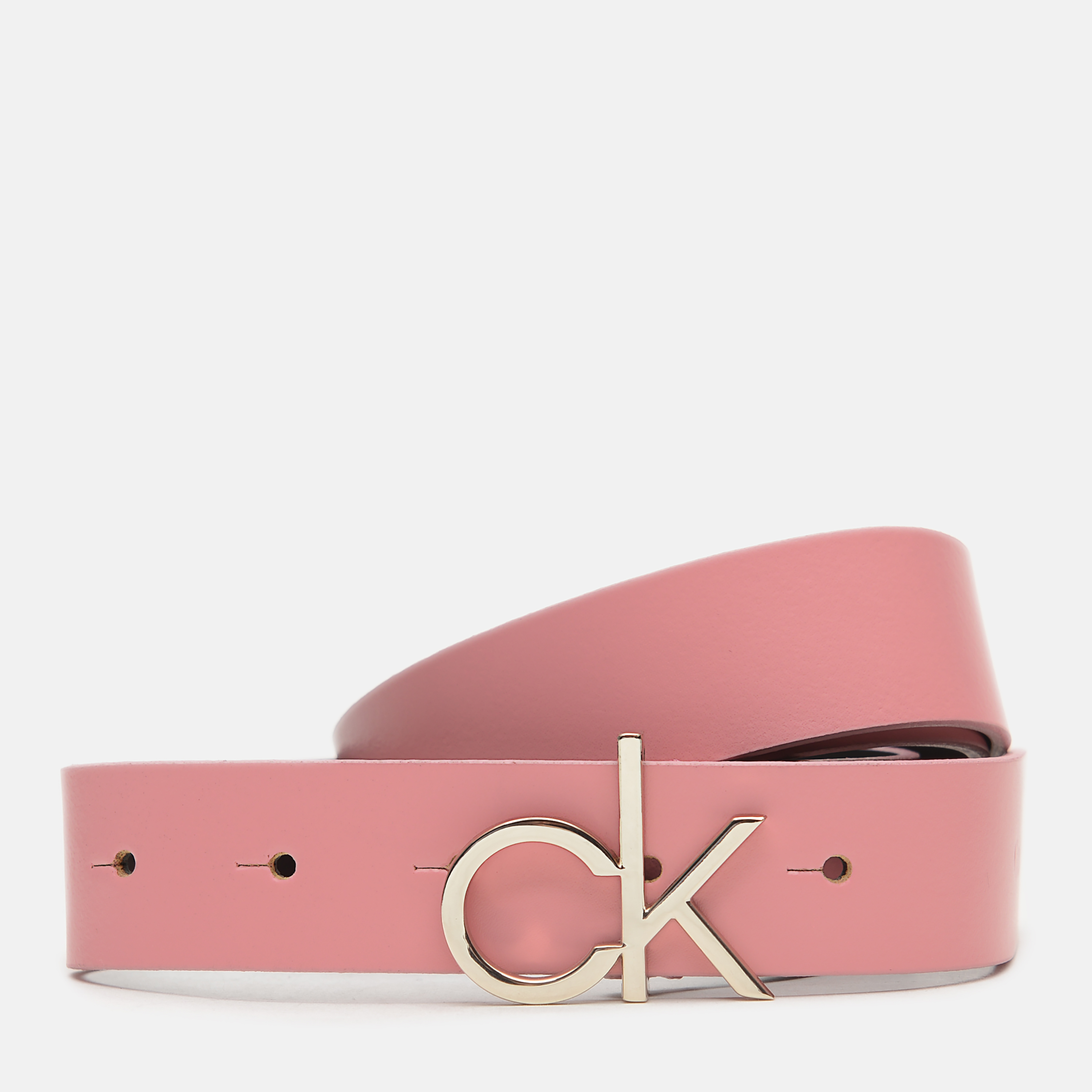 

Ремень женский кожаный Calvin Klein Jeans Ck Logo Belt 30Mm K60K606716-VES 90 см Shadow Rose