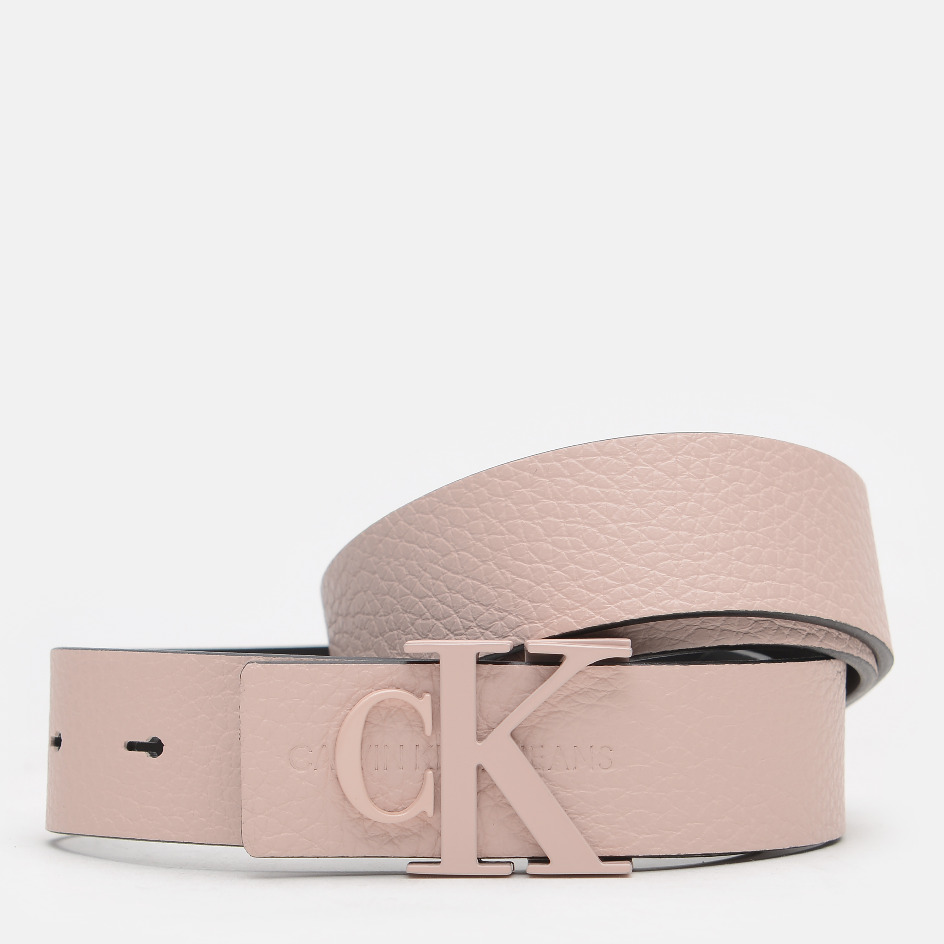 

Женский ремень кожаный Calvin Klein Jeans Logo Sm Lth 30Mm K60K607610-TE5 85 см Crystal Pink