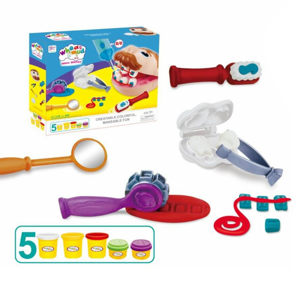 

Игровой набор Доктор стоматолог с пластилином Ming Yi Toys