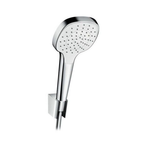 

Душевой гарнитур (шланг, ручная лейка и держатель) HANSGROHE хром SELECT E 26412400