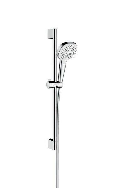 

Комплект для душа (шланг, ручная лейка и штанга с держателем) HANSGROHE хром CROMA SELECT E 26580400