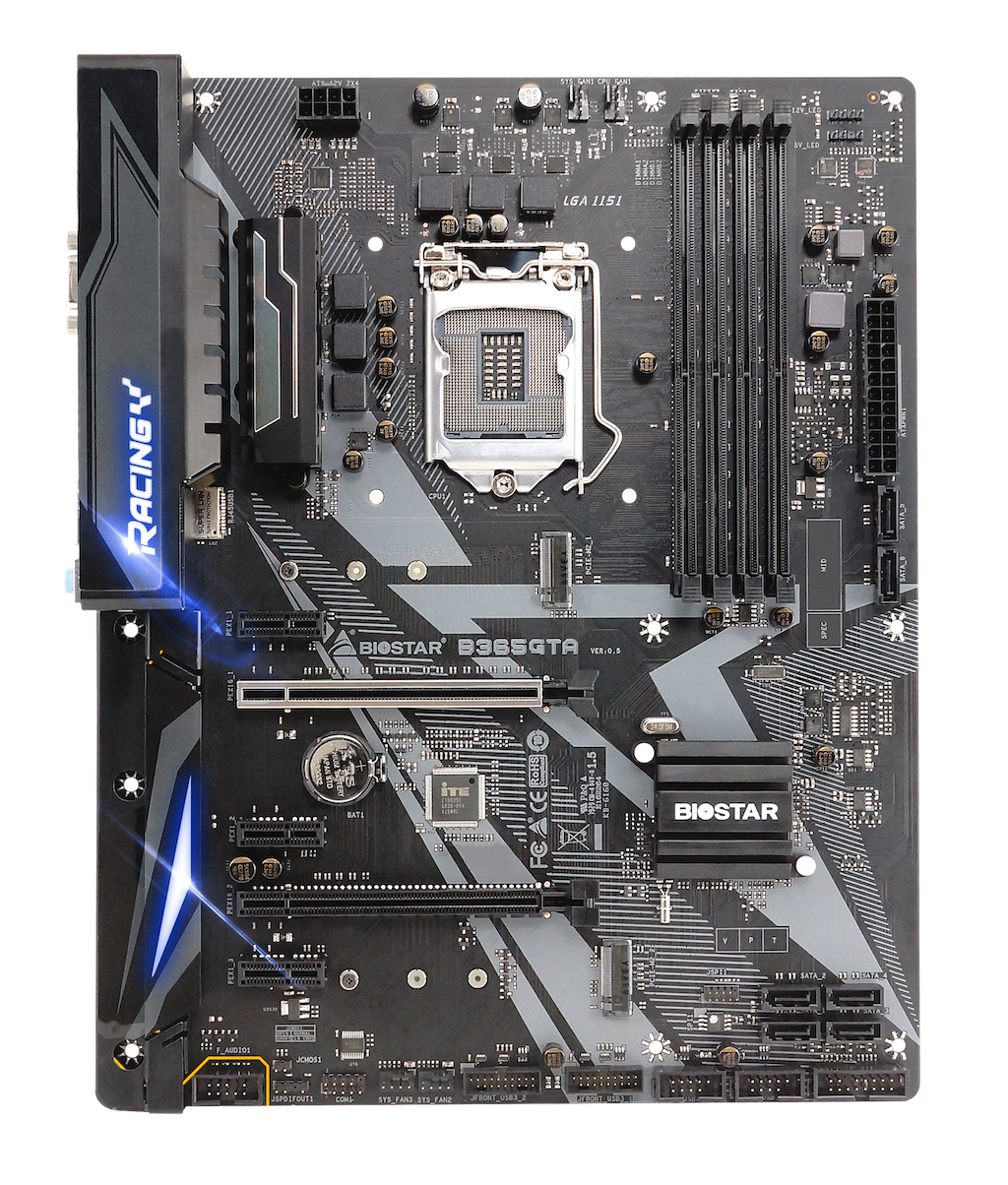 

Материнська плата Biostar Intel B365 MicroATX 2 × PCIe x16 2 x DDR4 DIMM; Кількість каналів 2 24-pin 8-pin (B365GTA)