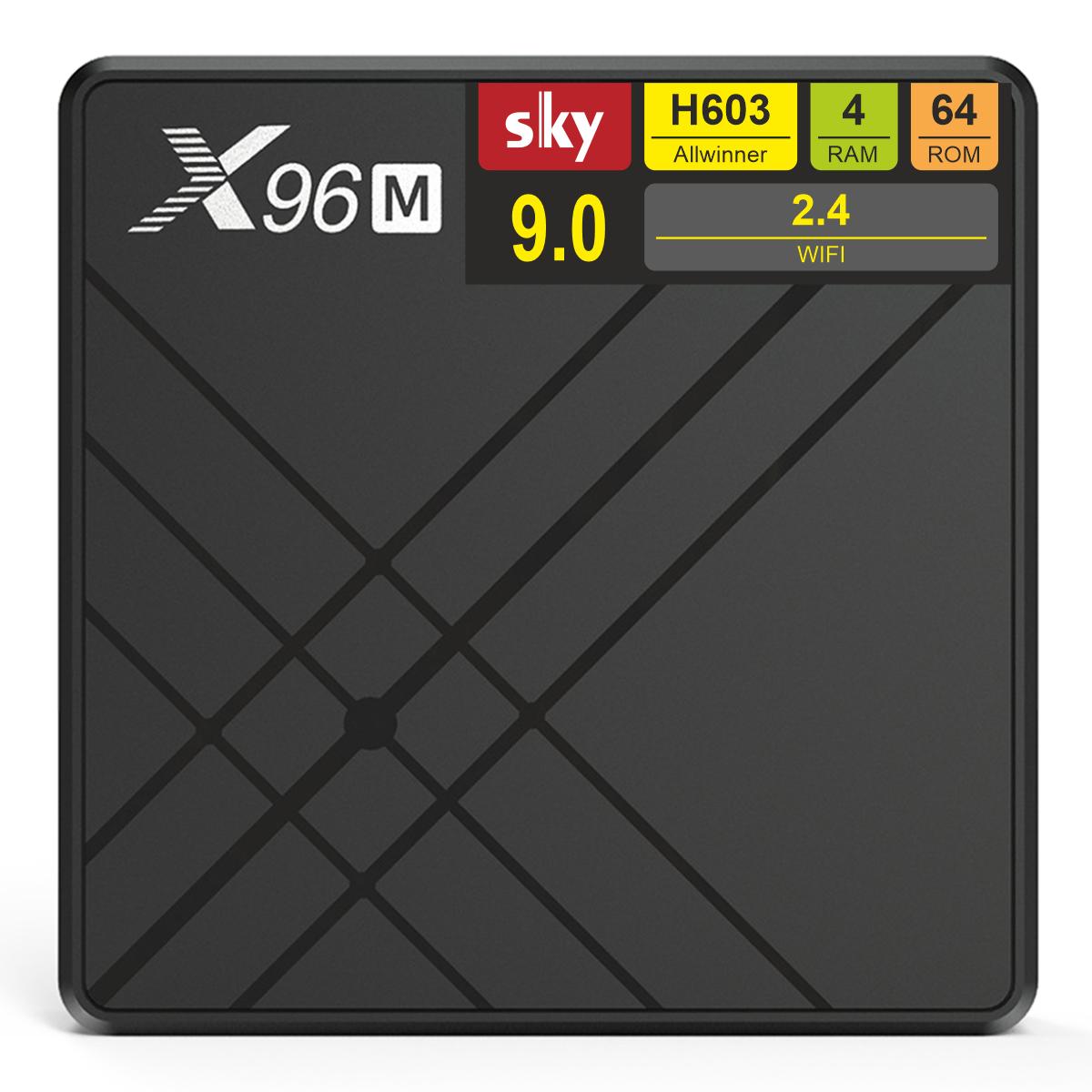 

Медиаплеер Android TV Box X96M 4/64GB [54154]