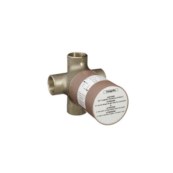 

Универсальная часть скрытого монтажа HANSGROHE QUATTRO латунь 15930180
