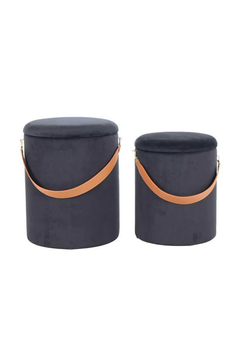 

Набор из 2 пуфов Kayoom Сhest T125/2 Black