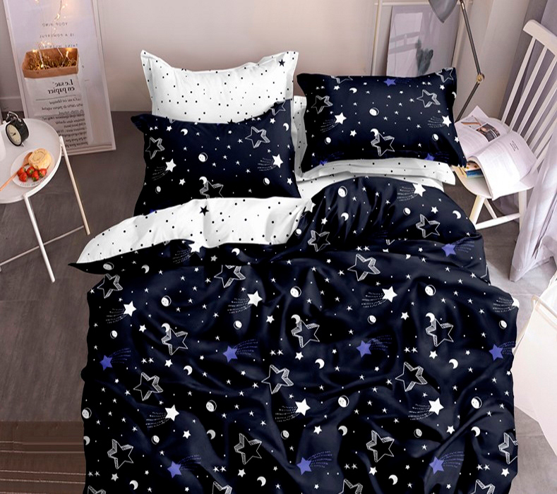 

Пододеяльник MirSon Бязь Premium 17-0446 Cosmic Star 175 x 210 см