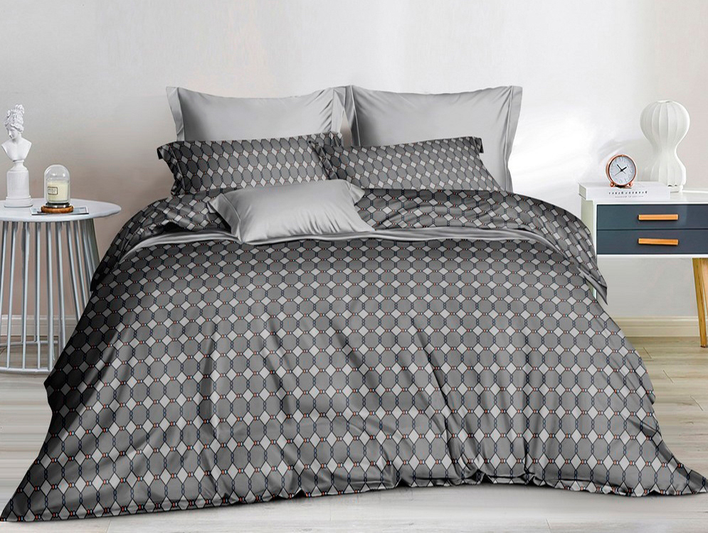

Простынь MirSon Сатин Premium 22-1268 Grey Day 240 x 260 см