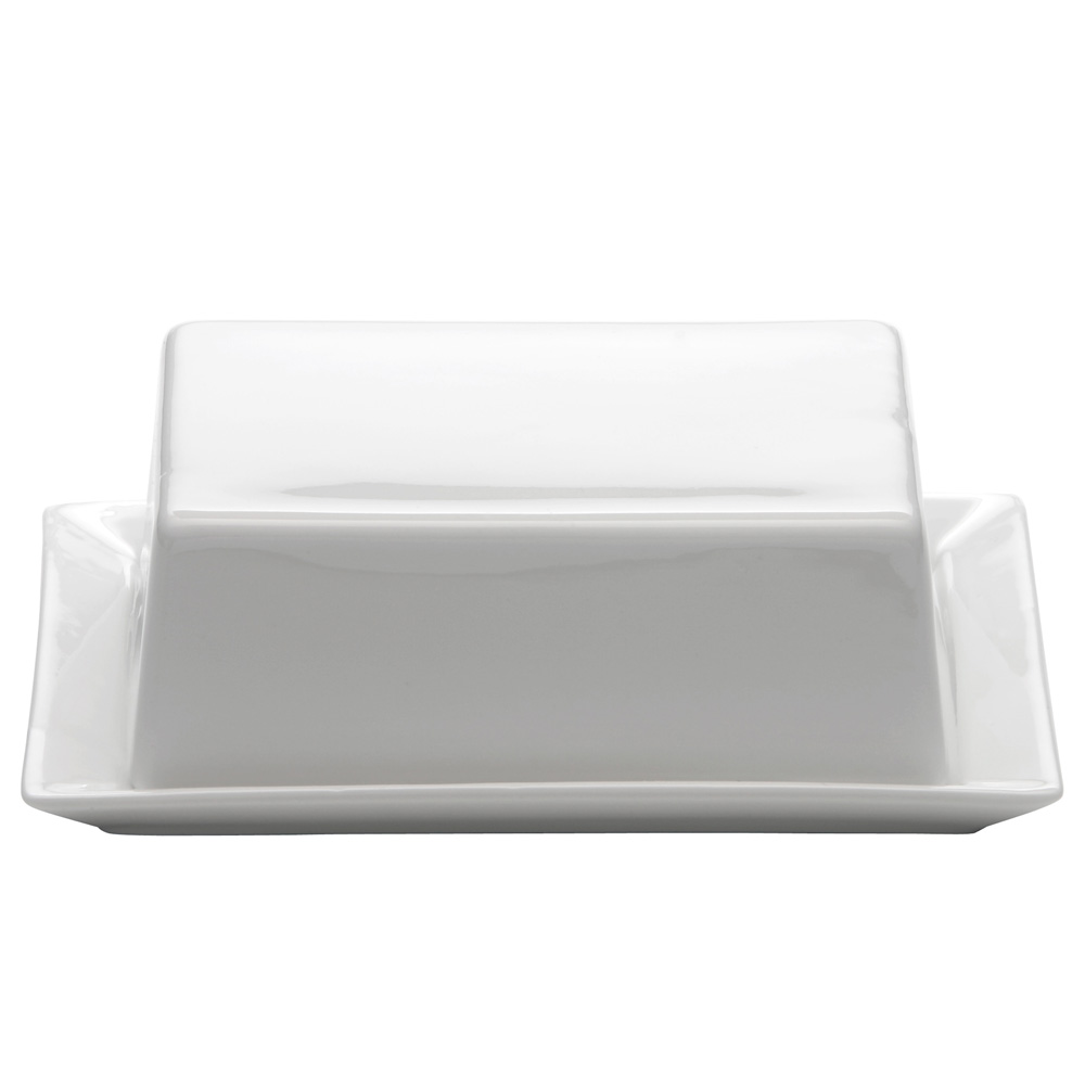 

Масленка с крышкой Maxwell Williams WHITE BASICS KITCHEN