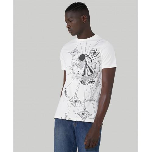 

Футболка Trussardi 52T00448 1T005053 W004 XL Біла