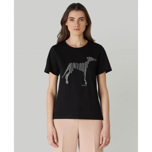 

Футболка Trussardi 56T00357 1T005228 K299 L Чорна