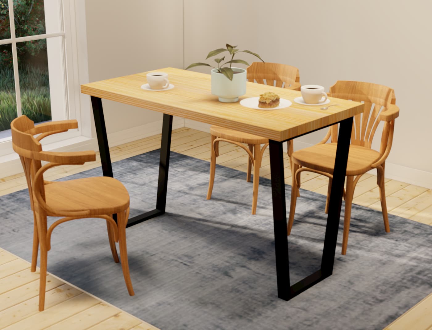 

Обеденный стол Mister Loft Сиэтл 9013075