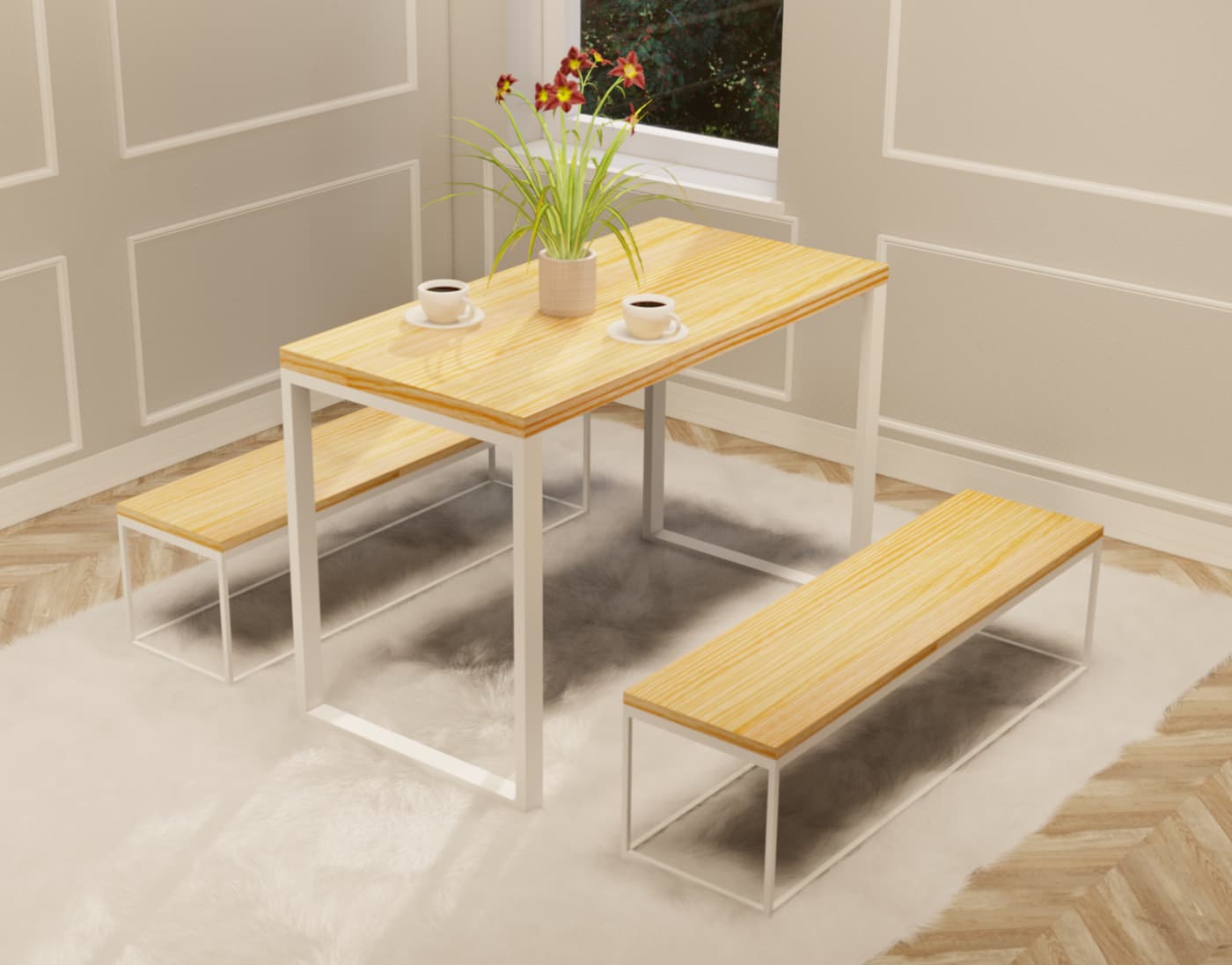 

Обеденный стол Mister Loft Онтарио 8012075