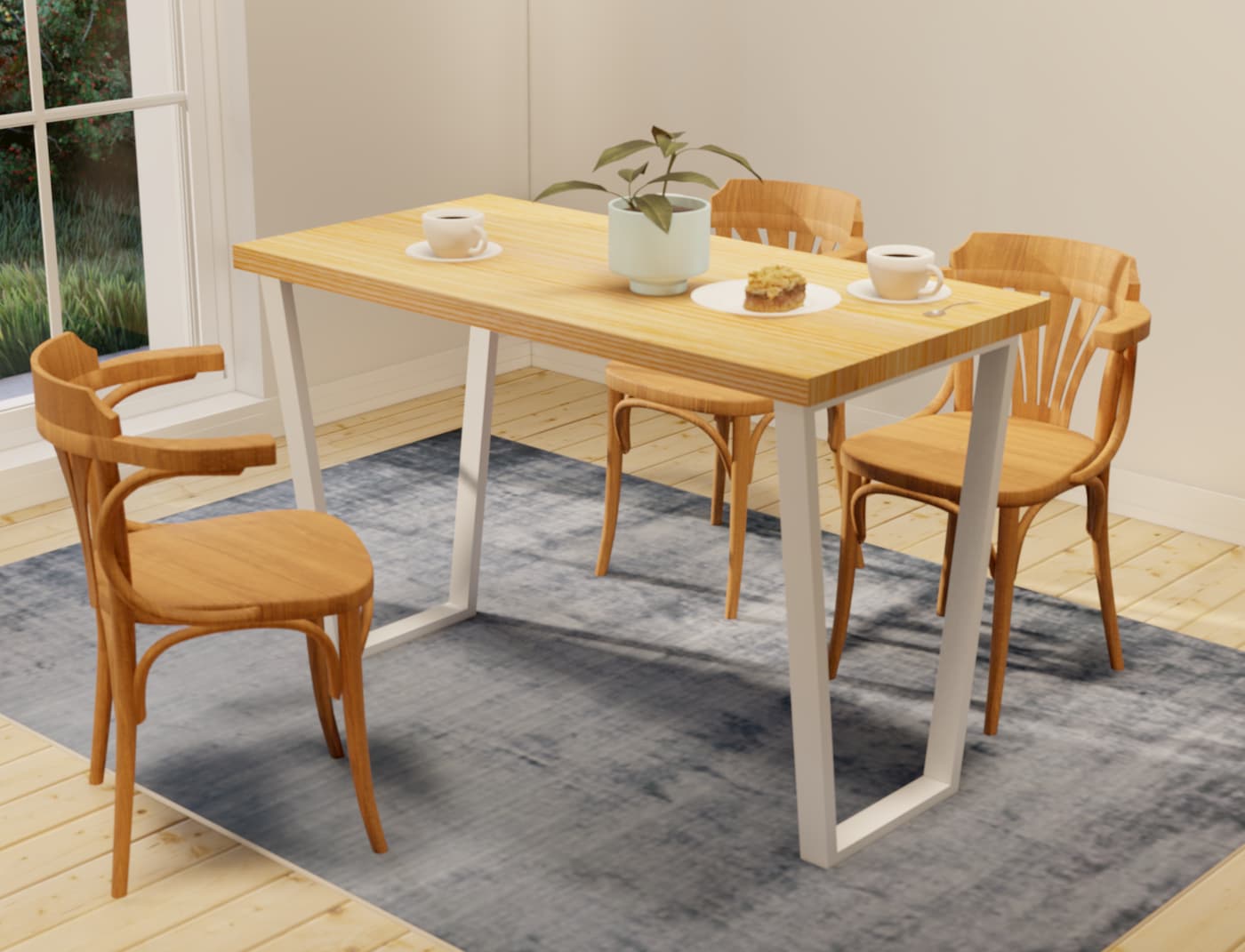 

Обеденный стол Mister Loft Мартин 7012075