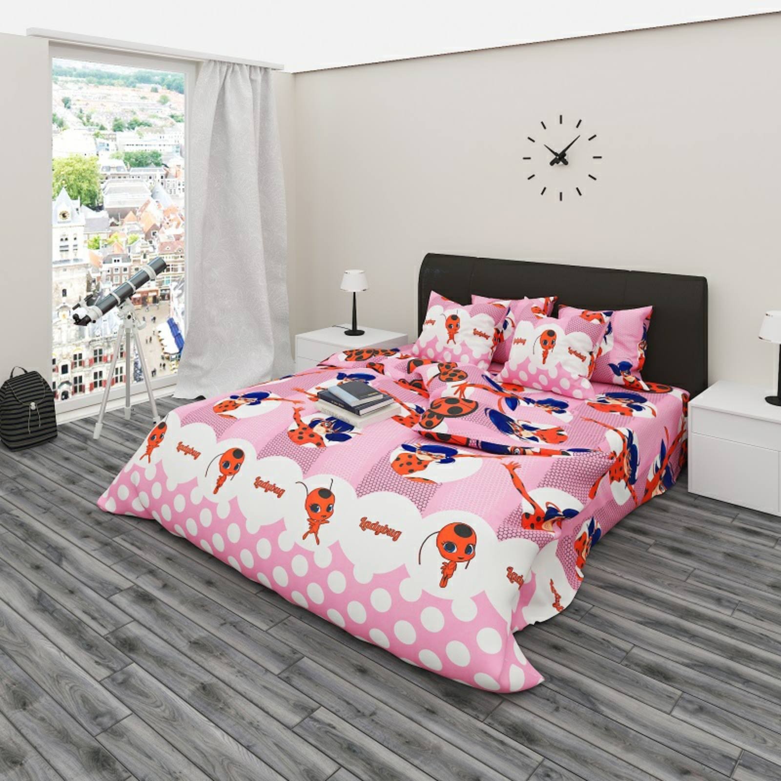 

Комплект постельного белья Облака Бязь Полуторный 150*220 NLO