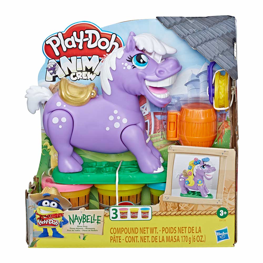 

Набор для лепки Play-Doh Веселая пони (Е6726)