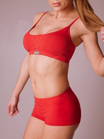 

Топ для фитнеса и йоги Acsvit Trille Push-Up XS Красный 108CR1CUP