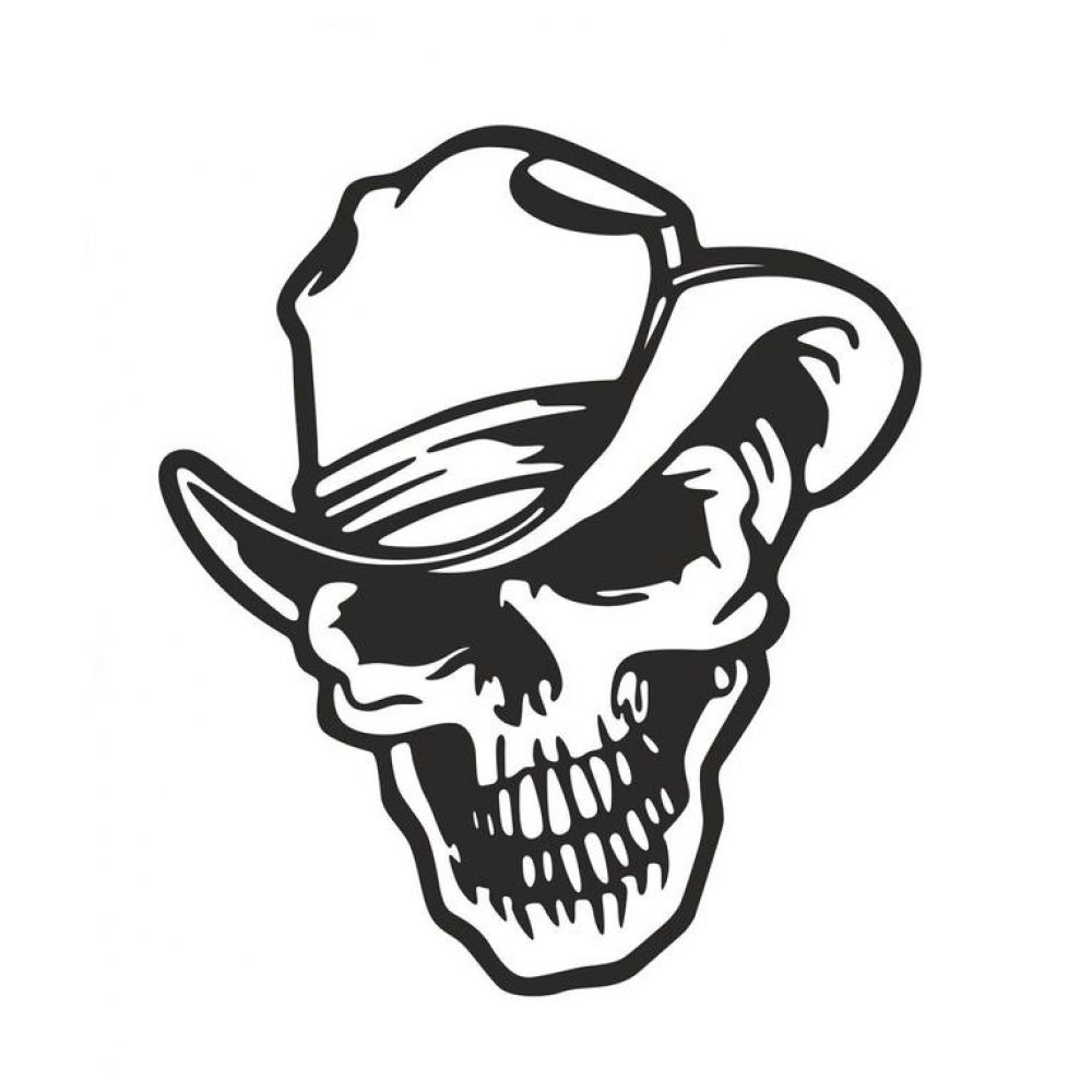 

Объемная картина-панно из дерева на стену 50х57 см IdeaClock Skull smile
