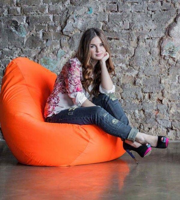 

Кресло-мешок Lazy Sofa 120х100 оранжевый