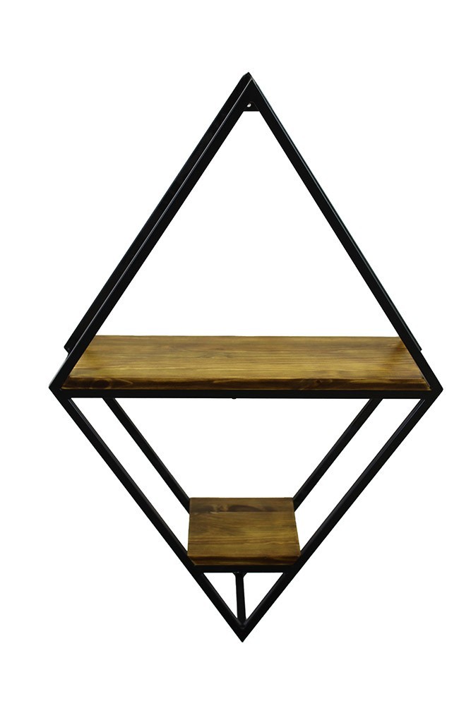 

Полка настенная "РОМБ" Wood In Loft Design в стиле ЛОФТ
