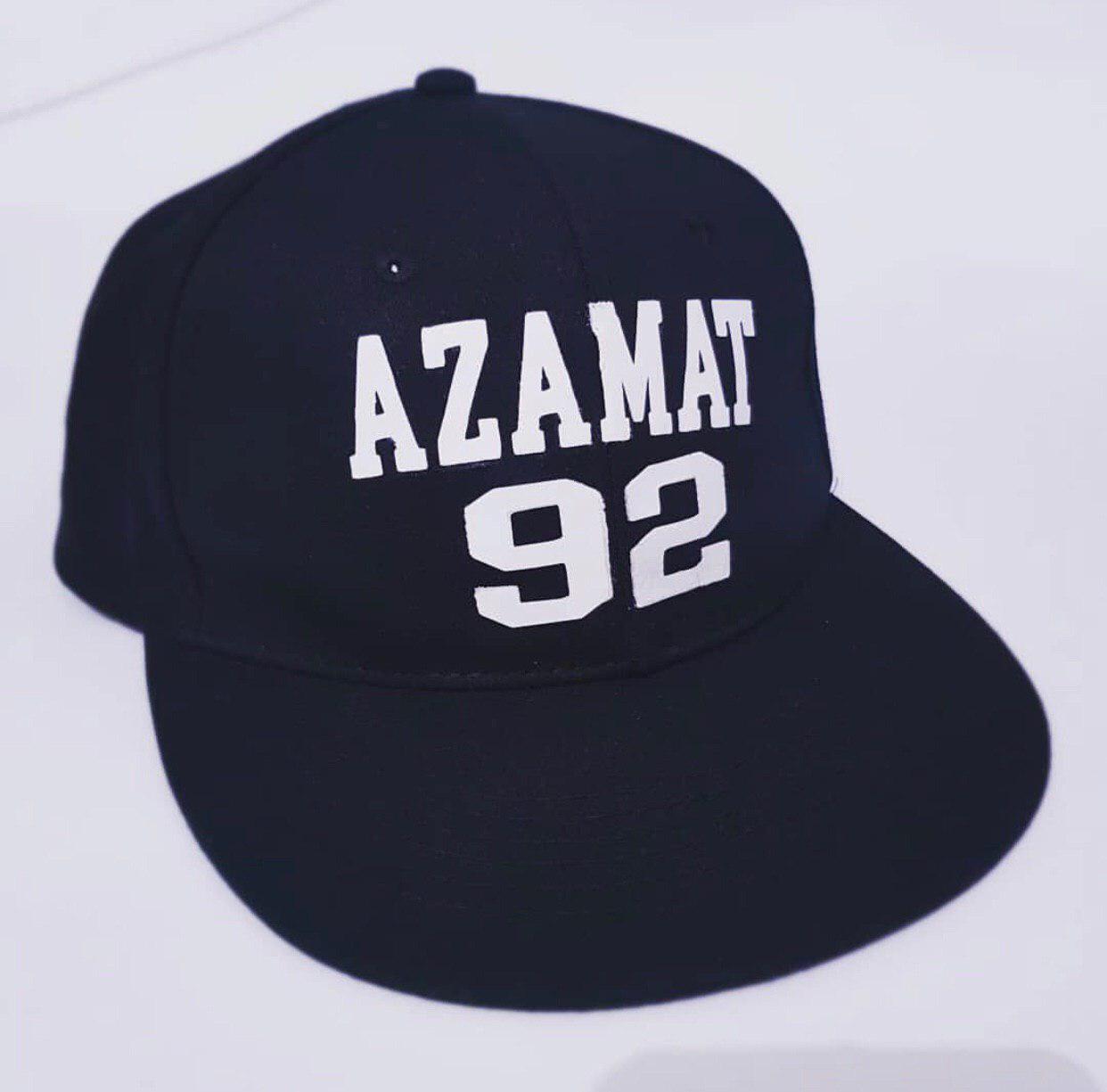 

Бейсболка Myrtle Bech «Azamat 92» Черная Белое лого