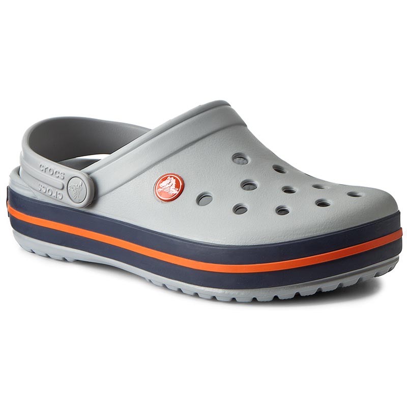 

Сабо Crocs Crocband™ Clog M6W8-38-24.5 см Light Grey / Navy 11016