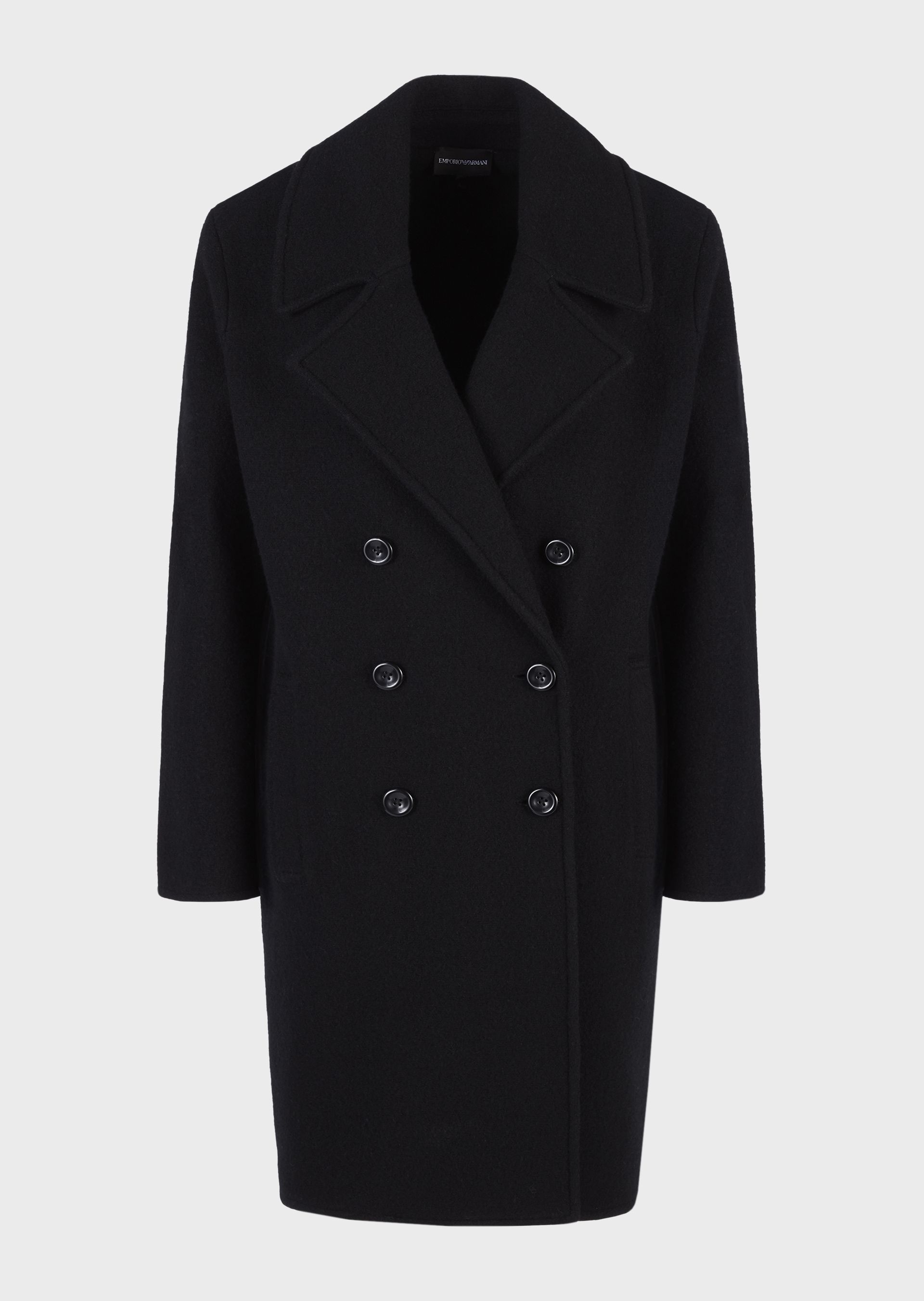

Пальто Emporio Armani 42 Черное 6H2LT2.2M07Z