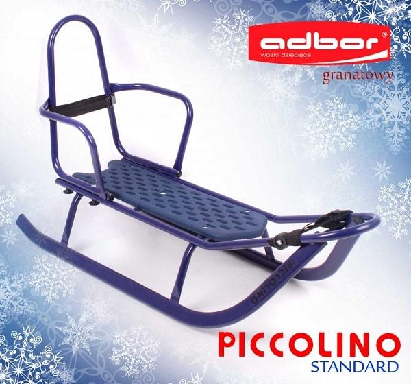 

101 Санки PICCOLINO со спинкой (Синий)