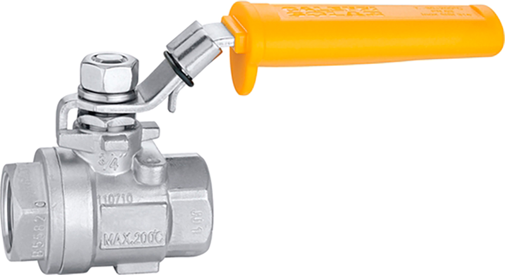 

Кран шаровой CALEFFI 1/2" ВР PN63 -30-200°C (240400)