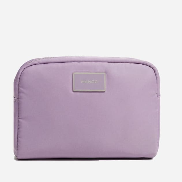 

Косметичка Mango 87045681-61 Сиреневая