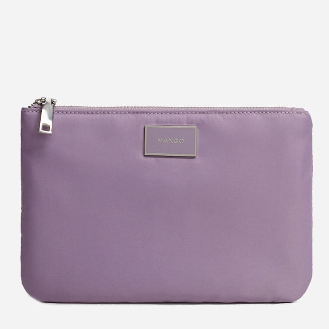 

Косметичка Mango 87055680-61 Сиреневая