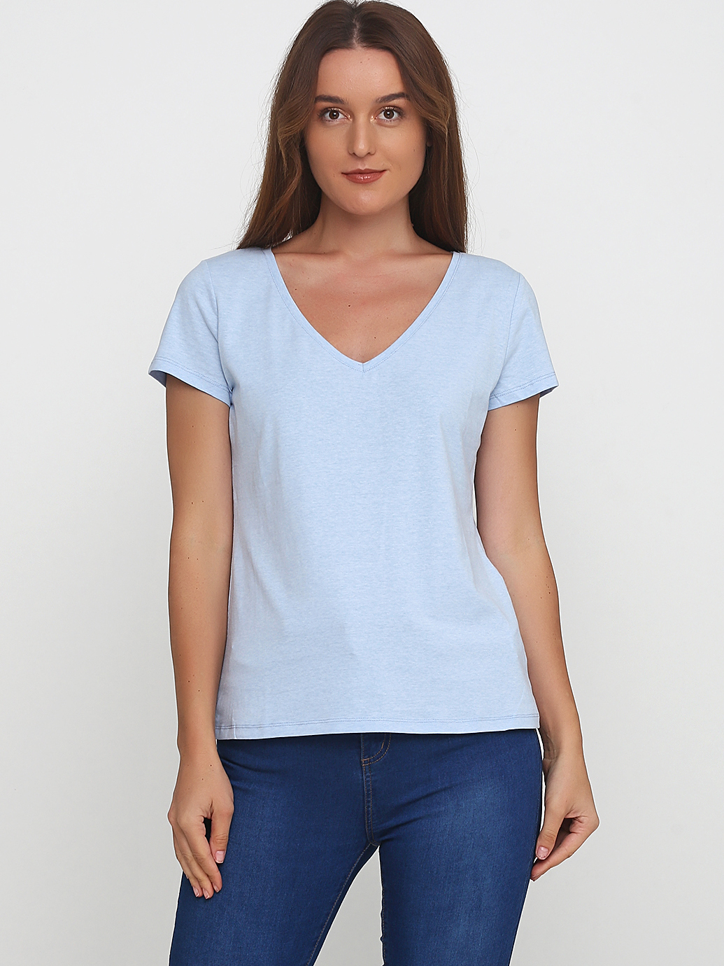 

Футболка H&M 0215248_02 S Голубая