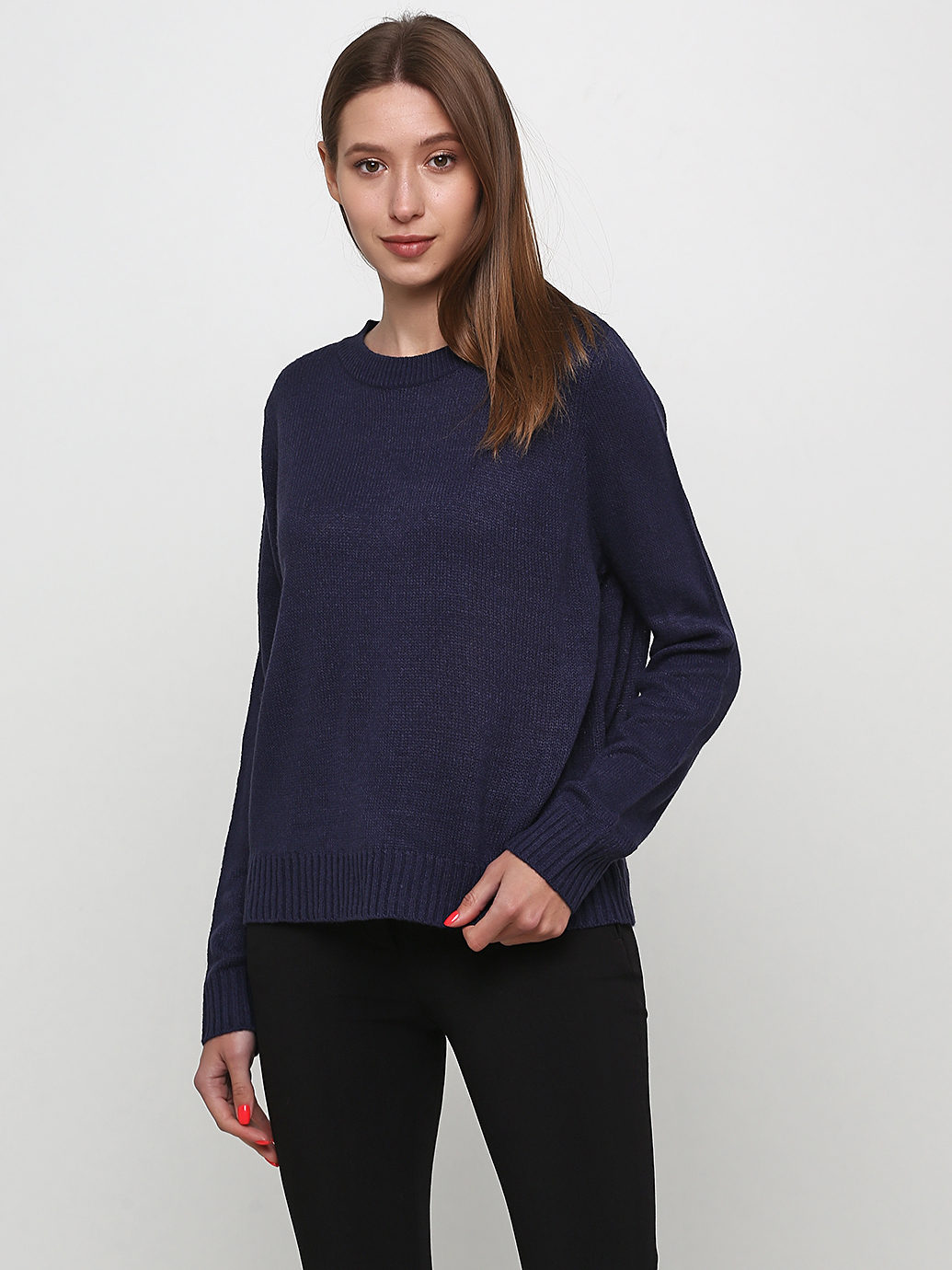 

Джемпер H&M 0679853_т.син. M Темно-синий
