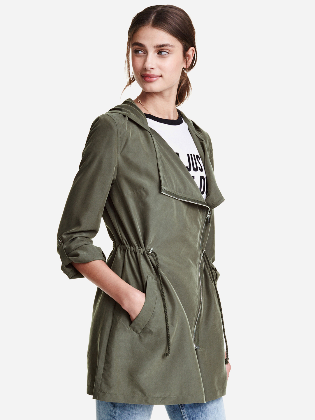 

Ветровка H&M 0354551_03  Хаки, Ветровка H&M 0354551_03 32 Хаки