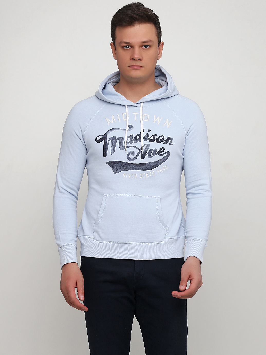 

Худи H&M 0309708_madison_03 L Голубое