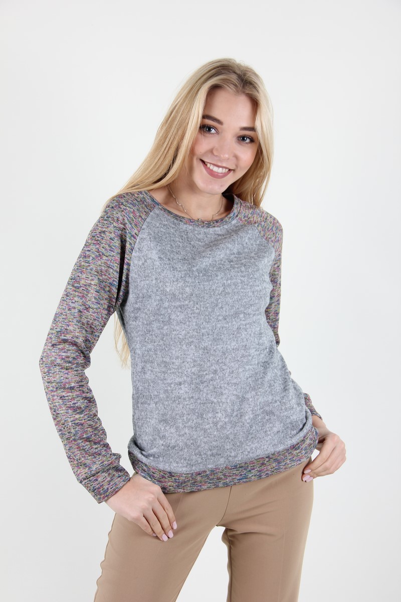 

Кофта женская MissFashion 7041 (Серый, Кофта женская MissFashion 7041 (Серый 44)