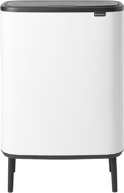 

Бак для мусора Brabantia BO TOUCH BIN HI 2х30 л Белый