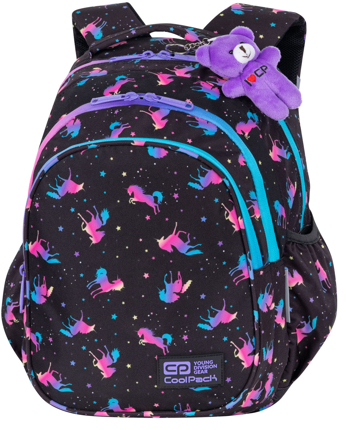 

Рюкзак CoolPack Jerry Темный единорог 21 л размер 39х28х15 см (C29234)