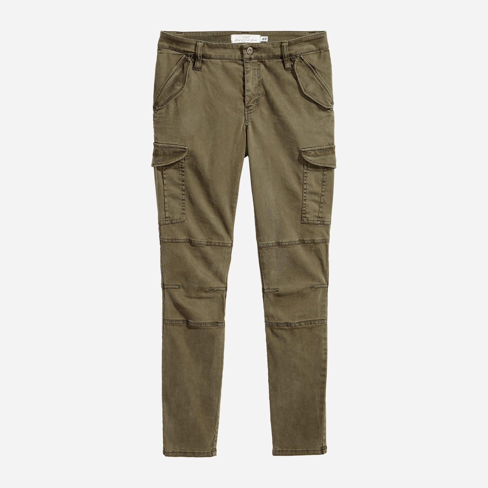 

Брюки H&M 0613666_01  Хаки, Брюки H&M 0613666_01 38 Хаки