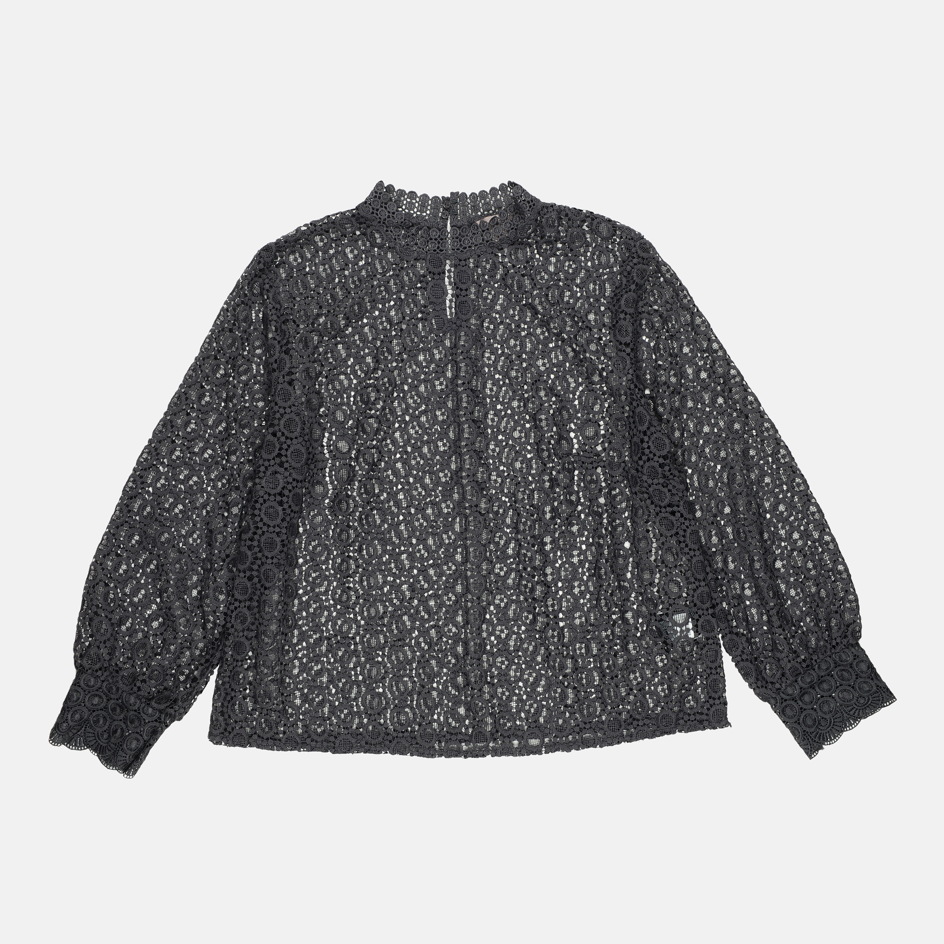

Блузка H&M 4657745RP21  Графитовая, Блузка H&M 4657745RP21 48 Графитовая