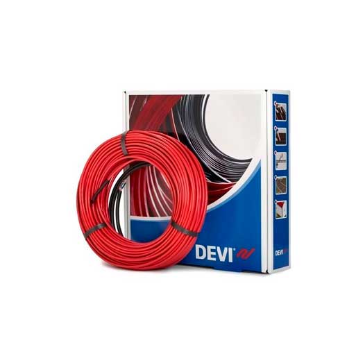 

Нагревательный кабель Devi Flex 18T 10.2 м.кв - 1485 Вт - 82м