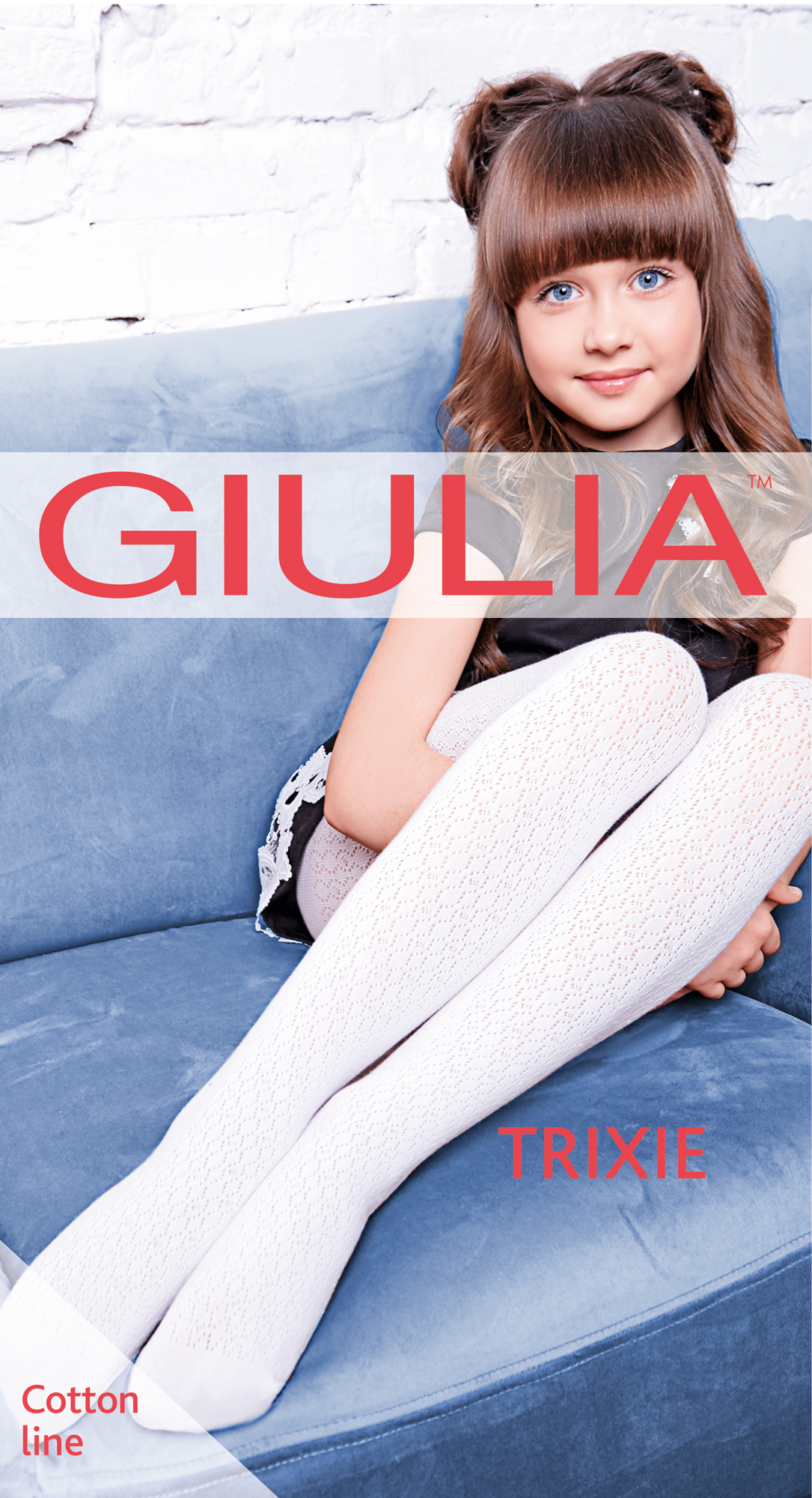 

Колготки Giulia Trixie (2) 80 Den 152-158 см Pearl